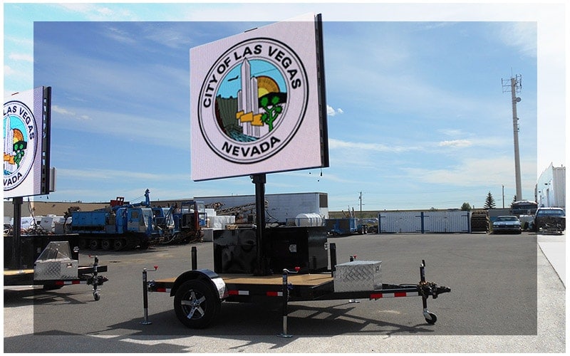 LED Mobile Trailers