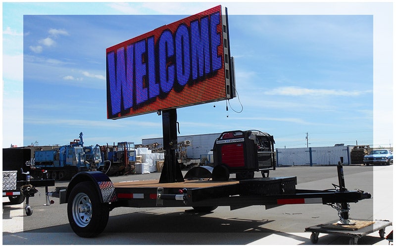 LED Mobile Trailers