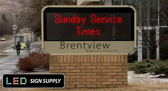 LED Church Signs