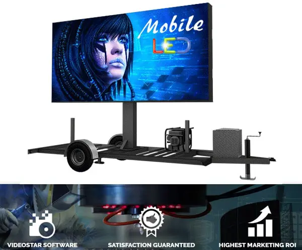 Mobile LED Billboard Trailers