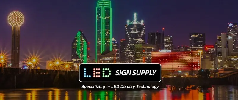 Led shop sign supply