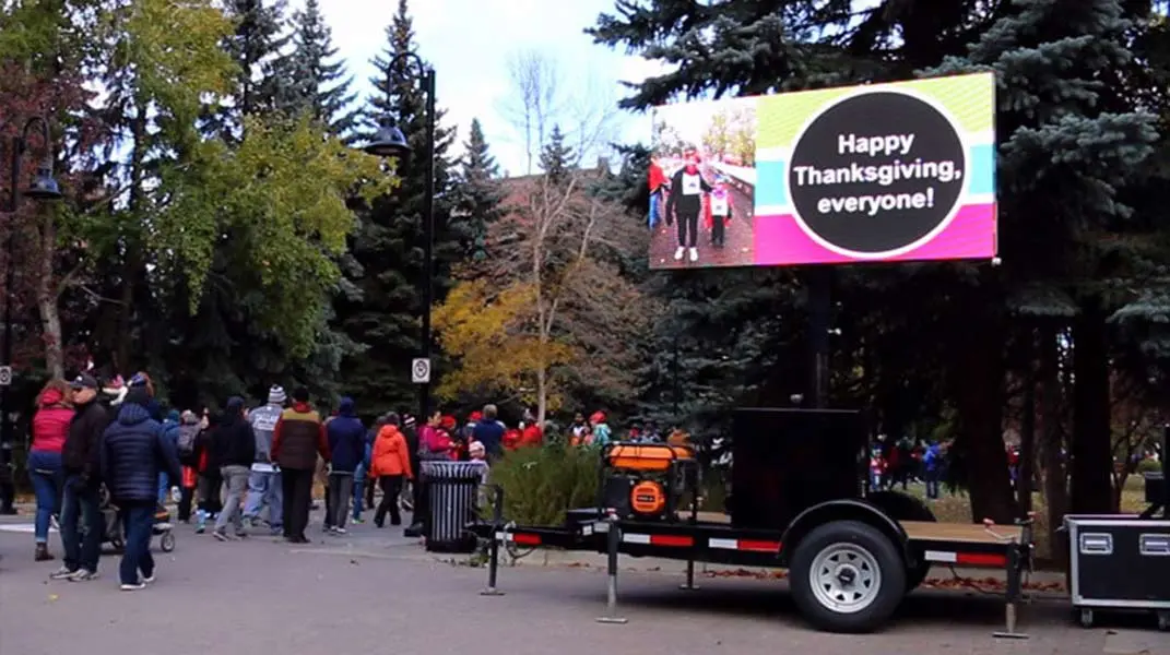 Mobile Billboard Trailer