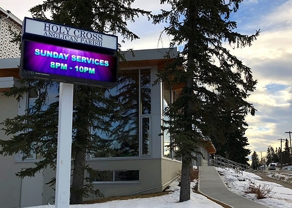 Digital Church Sign