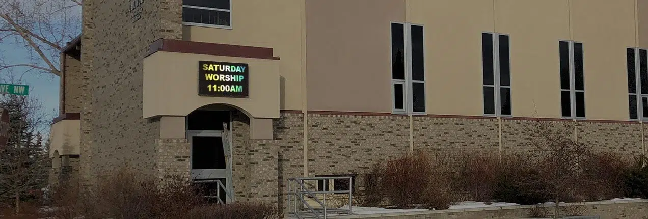 LED Digital Church Signs