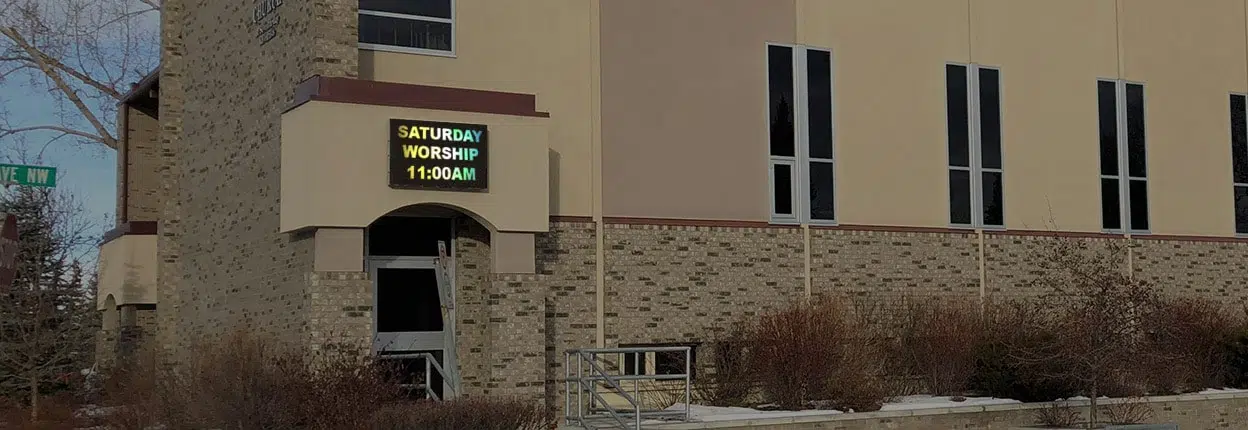Church Electronic Sign