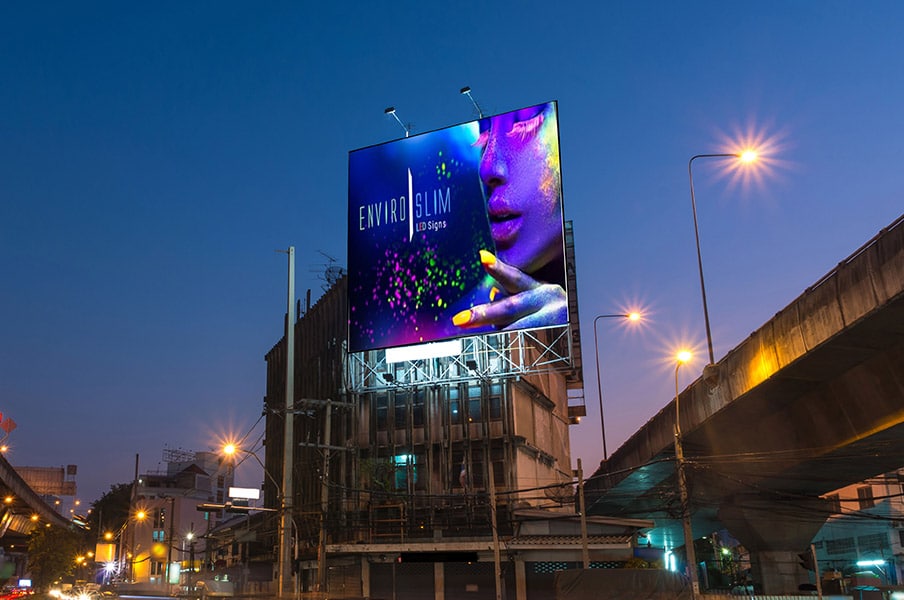 Large LED Billboards for Buildings