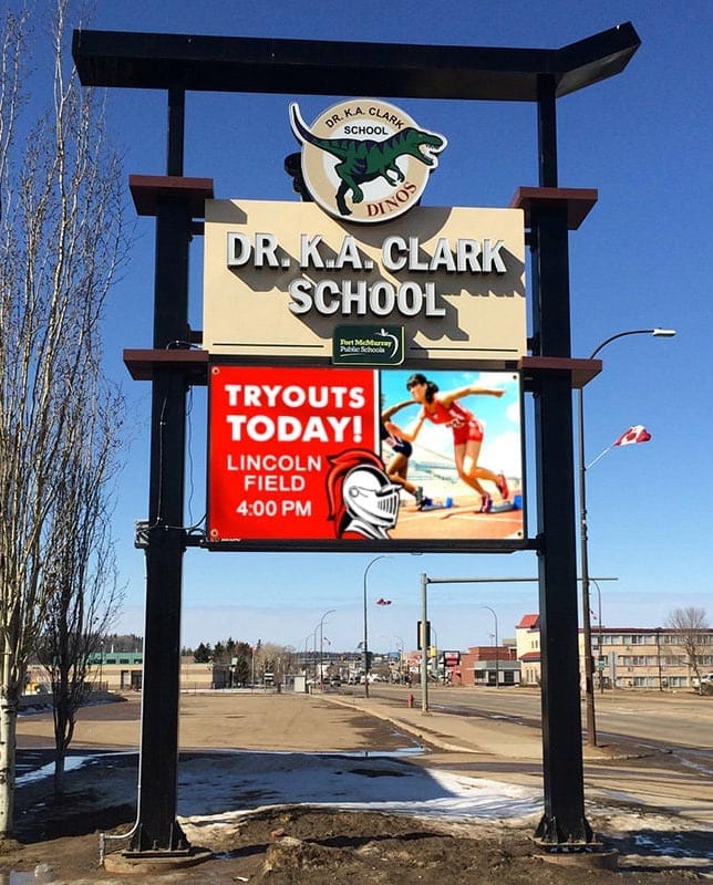 Digital Signs for Schools