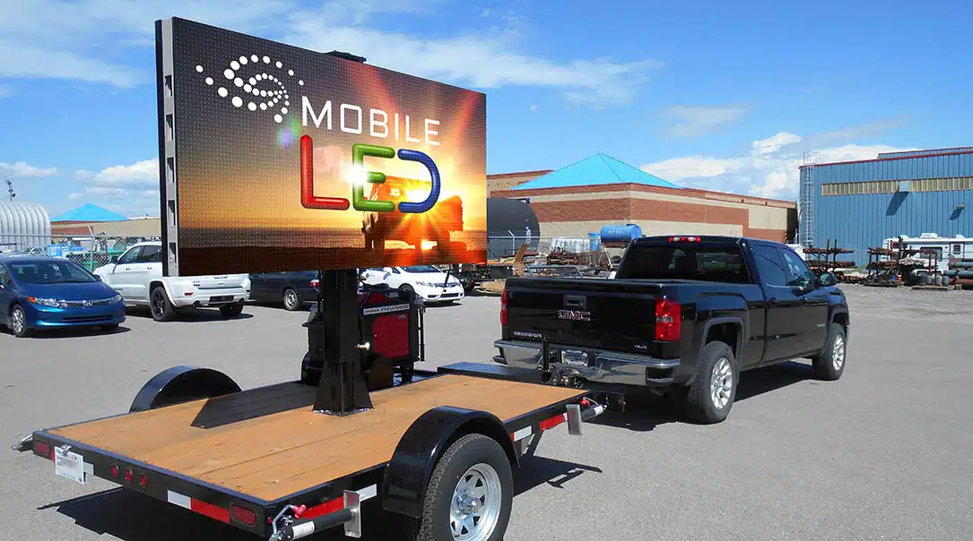 mobile led billboard