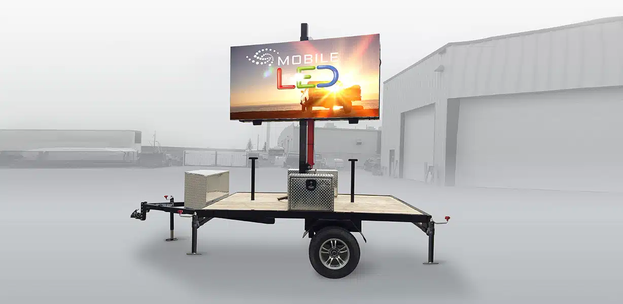LED Billboards mobile trailers
