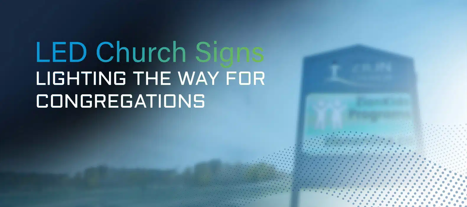 LED Outdoor Digital Church Signs